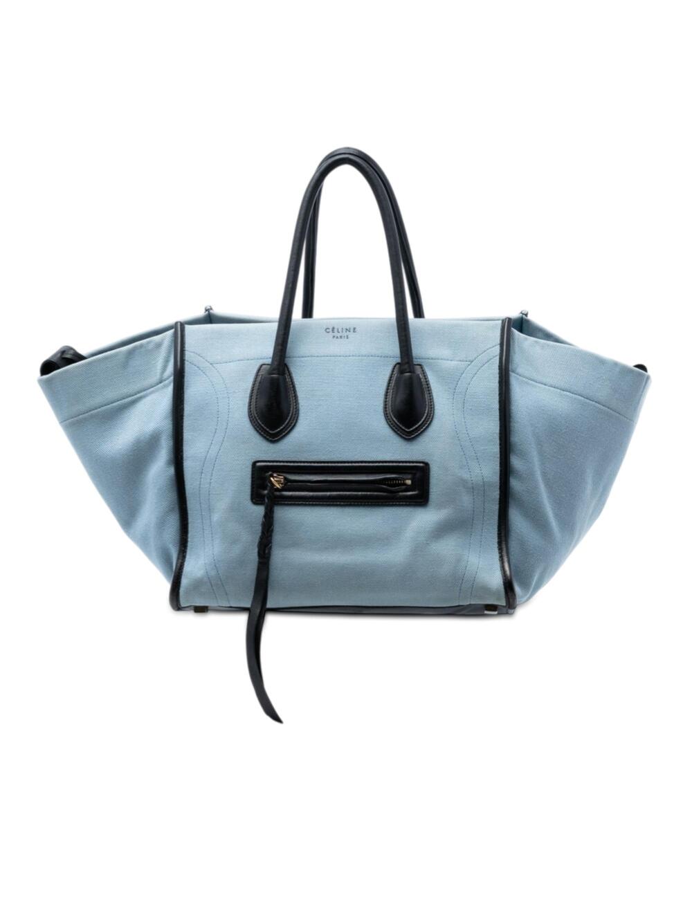 Celine Phantom Bag Canvas Medium #350050C92B